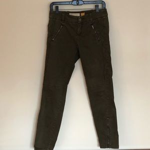 Pilcro Olive Green Pants